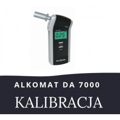 Alkomat DA 7000 - Kalibracja