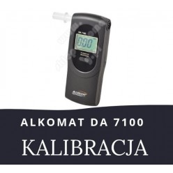 Alkomat DA 7100 - Kalibracja