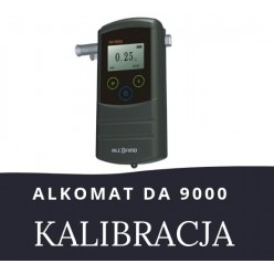 Alkomat DA 9000 - Kalibracja